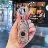 Suitable For 24 Buick Gl8 Keycase Avenir Keycover Key Shell Keychain Car Case Buckle Cute Bear Keychain Sparkling Car Key Case