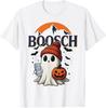 Boosch Light Ghost Halloween Pumpkin Knit Beanie Graphic TShirt Unisex Cotton Tops