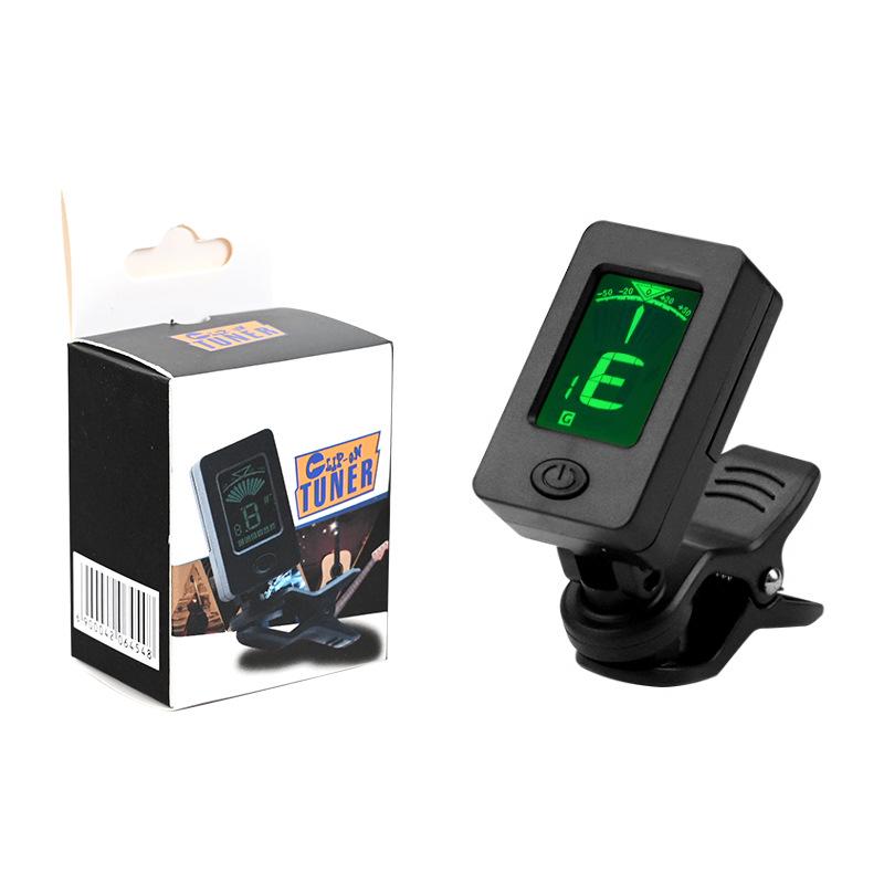 Multifunctional Electronic Tuner for Guitar, Ukulele, Bass & Violin