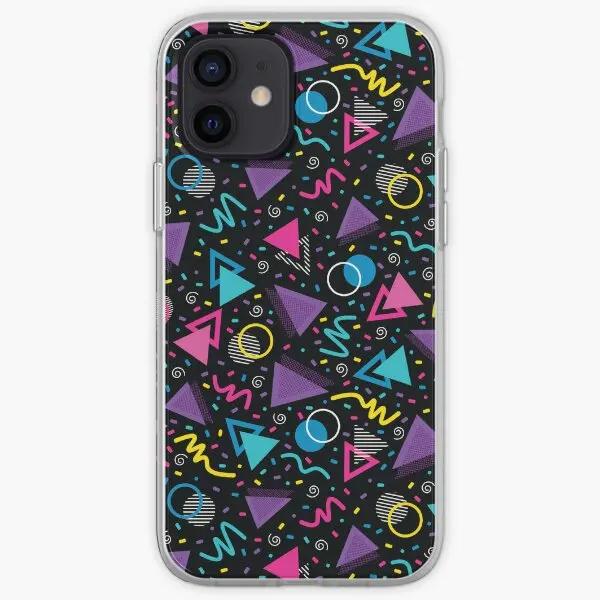 Neon Retro 90S Sprinkle Pattern Iphone T  Phone Case Customizable for iPhone 6 6S 7 8 Plus X XS XR Max 11 12 13 14 Pro Max Mini iPhone 12 mini
