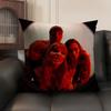 Hot Pop Rock Band M-Maneskin Pillow Case Double-Sided Printing Short Plush Sofa Cushion Cover Bedroom Bedside Pillow