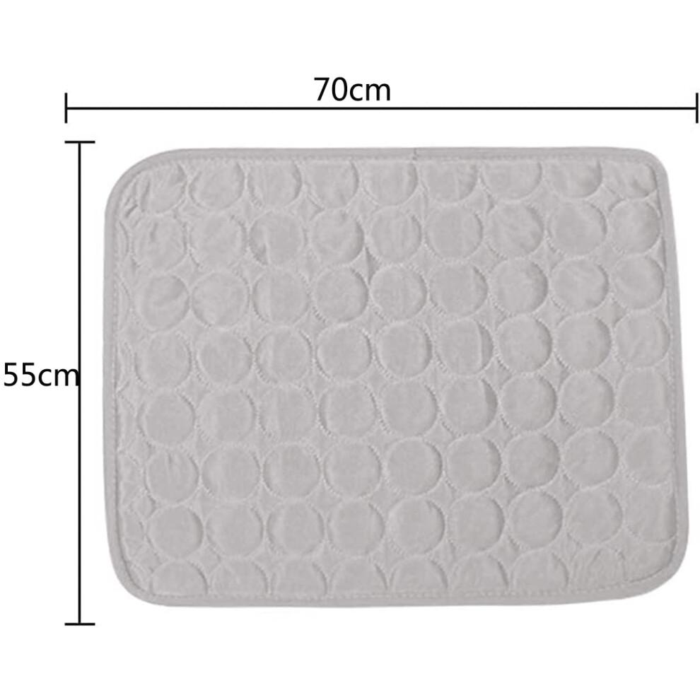 Cooling Mat Pet Cooling Mat Cooling Blanket 70 X 55 Cm Washable for Home