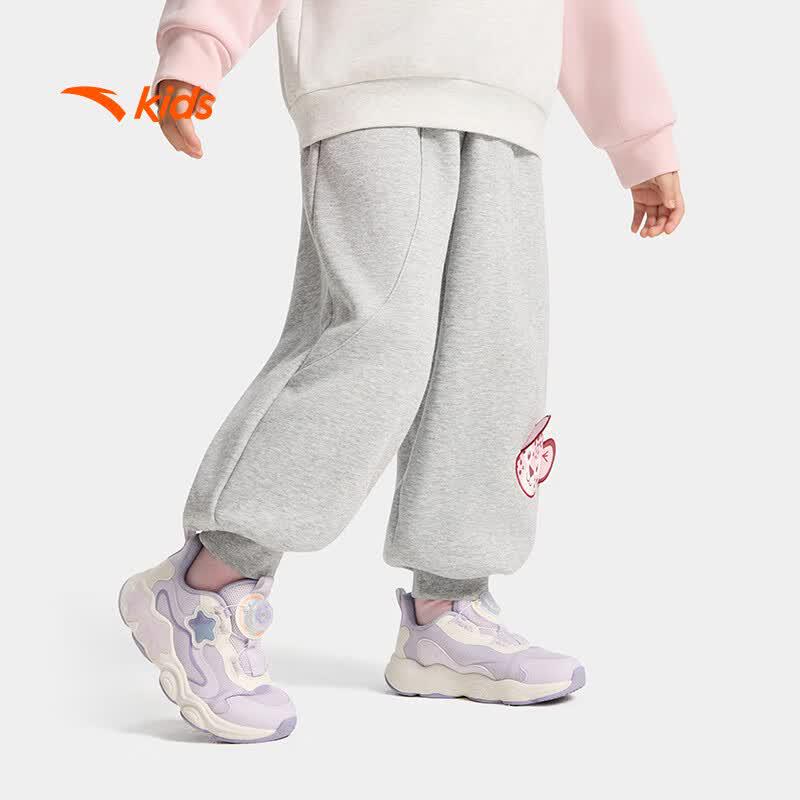 Anta Kids' Fleece-Lined Sweatpants