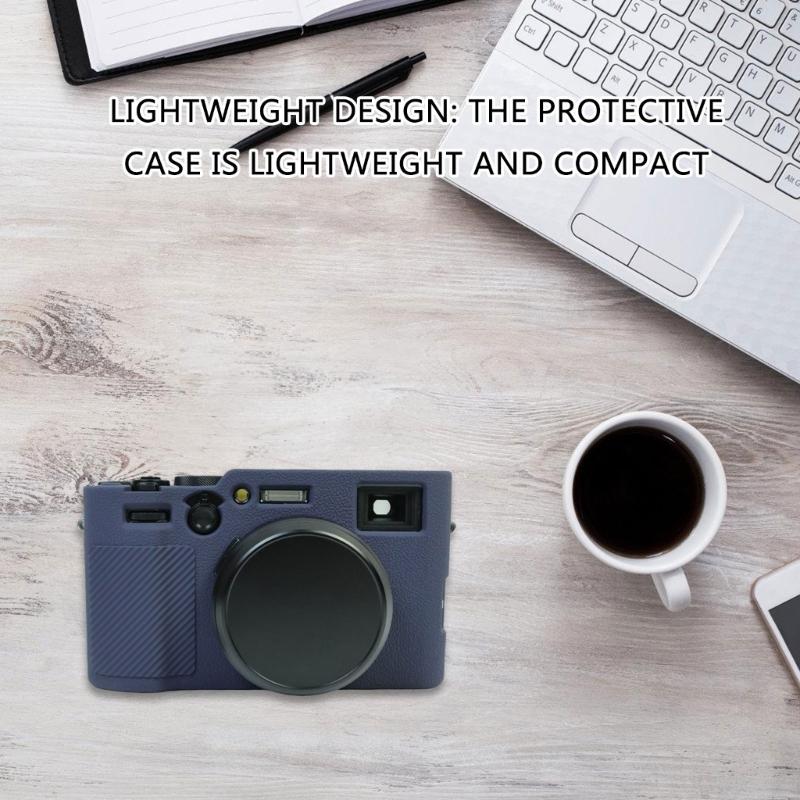 Camera Case Silicone Protective Case for X100VI Instants Camera Soft Rubber Lightweight Case