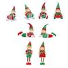 Christmas Elf Doll Display Christmas Desk Ornament for Table Holidays Office