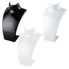 2 Pieces Necklace Display Stands Featuring Nonslip Base Modern Aesthetic for Enhanced Jewelry Showcase