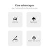 Suitable for 24-25 Kia EV9 rear-screen storage box interior modification device storage box car modification products