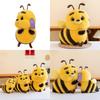 Eyed Cartoon Big Bee Plush Toys Childrens Doll Room Decoration Holiday Gift