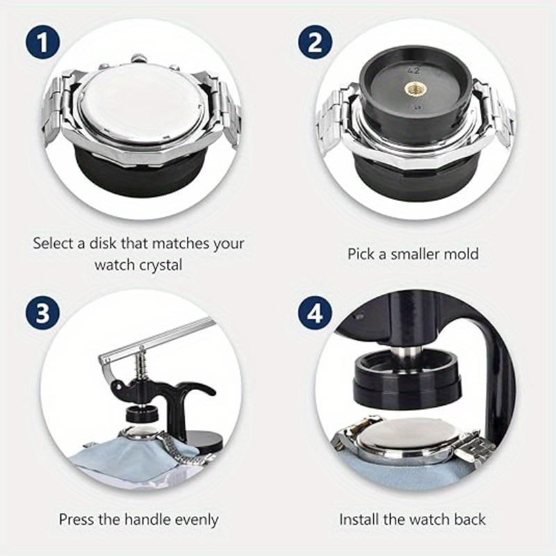 1 Set Of Desktop Watch Repair Tools, Mechanical Quartz Watch Back Cover Presser