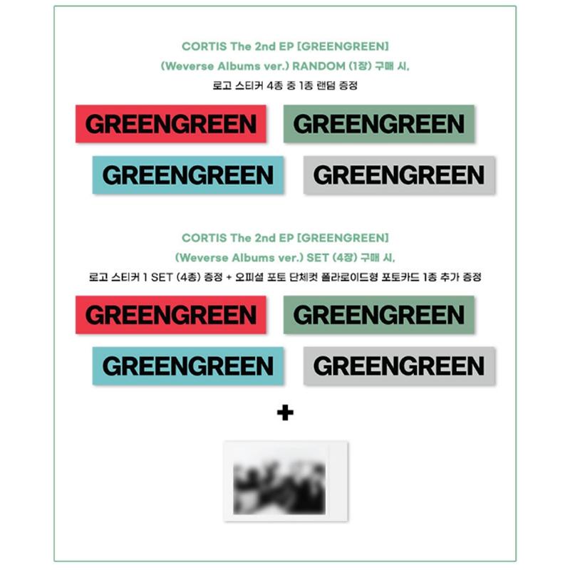 [Vorbestellung] CORTIS – 2. Mini-Album [GREENGREEN] Weverse Albums Ver. (Online-Vorteil)