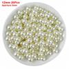 20-300Pcs 3-14mm ABS Pearl Beads High Gloss Craft Pearl Beads  Phone Case Decoration