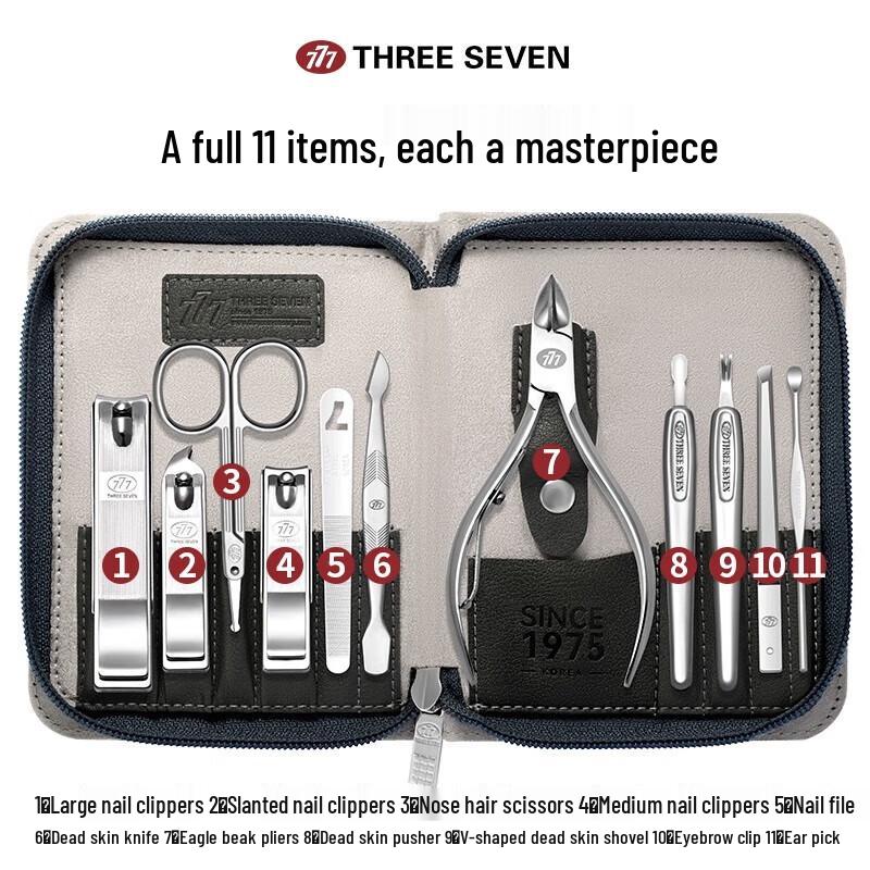 777 11-Piece Professional Manicure Set
