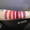 MYBOON Waterproof Matte Lip Gloss, Long-Lasting, Non-Stick, Moisturizing, Highly Pigmented, Rose Bean Paste & Milk Tea Shades, 12 Colors (B30)
