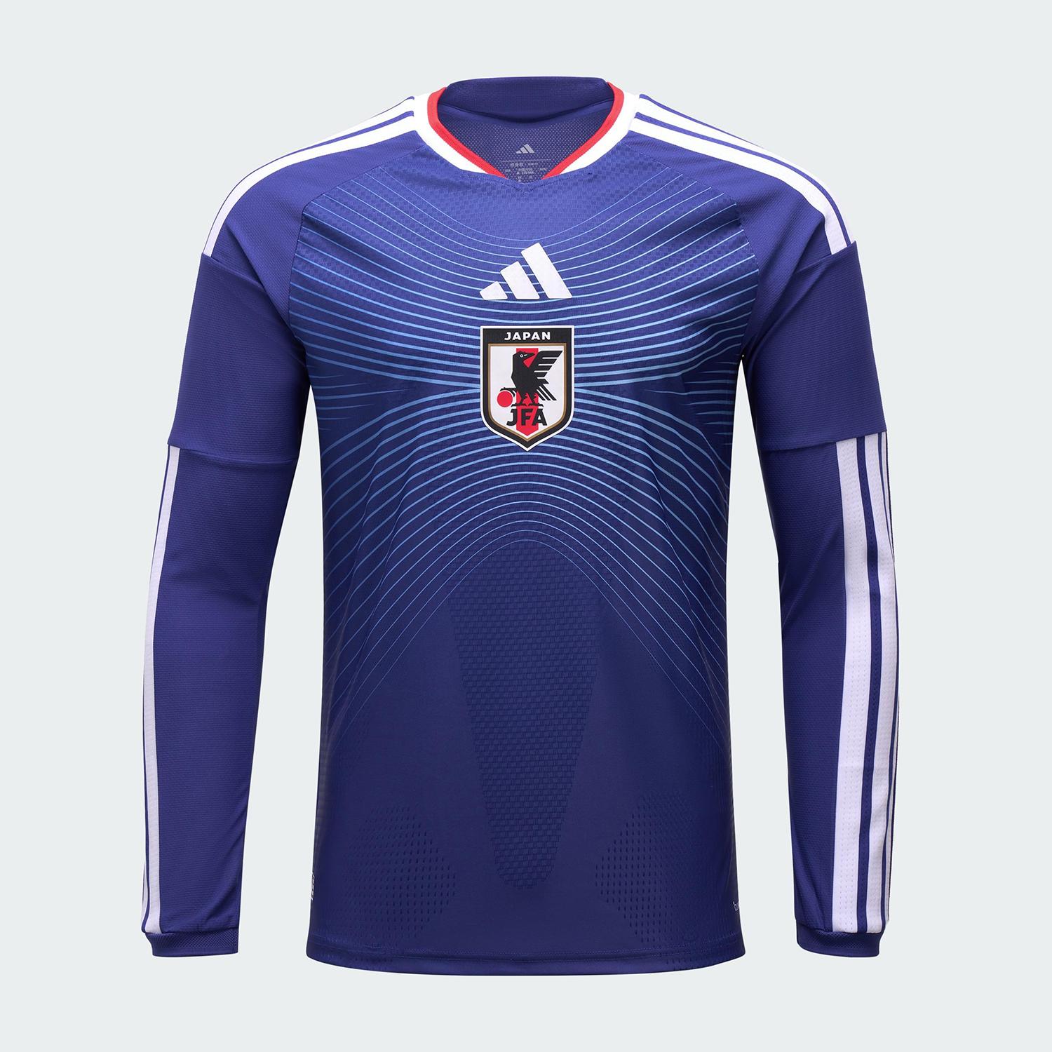 Adidas Originals Japan Team Men s Soccer Sports Slim Fit Breathable T-Shirt JZ9681 190 112A XXL