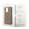Guess Guhcp14Xhg4Shw Iphone 14 Pro Max6,7 Brązowy/Brown Hard Case 4G Vintage Gold Logo