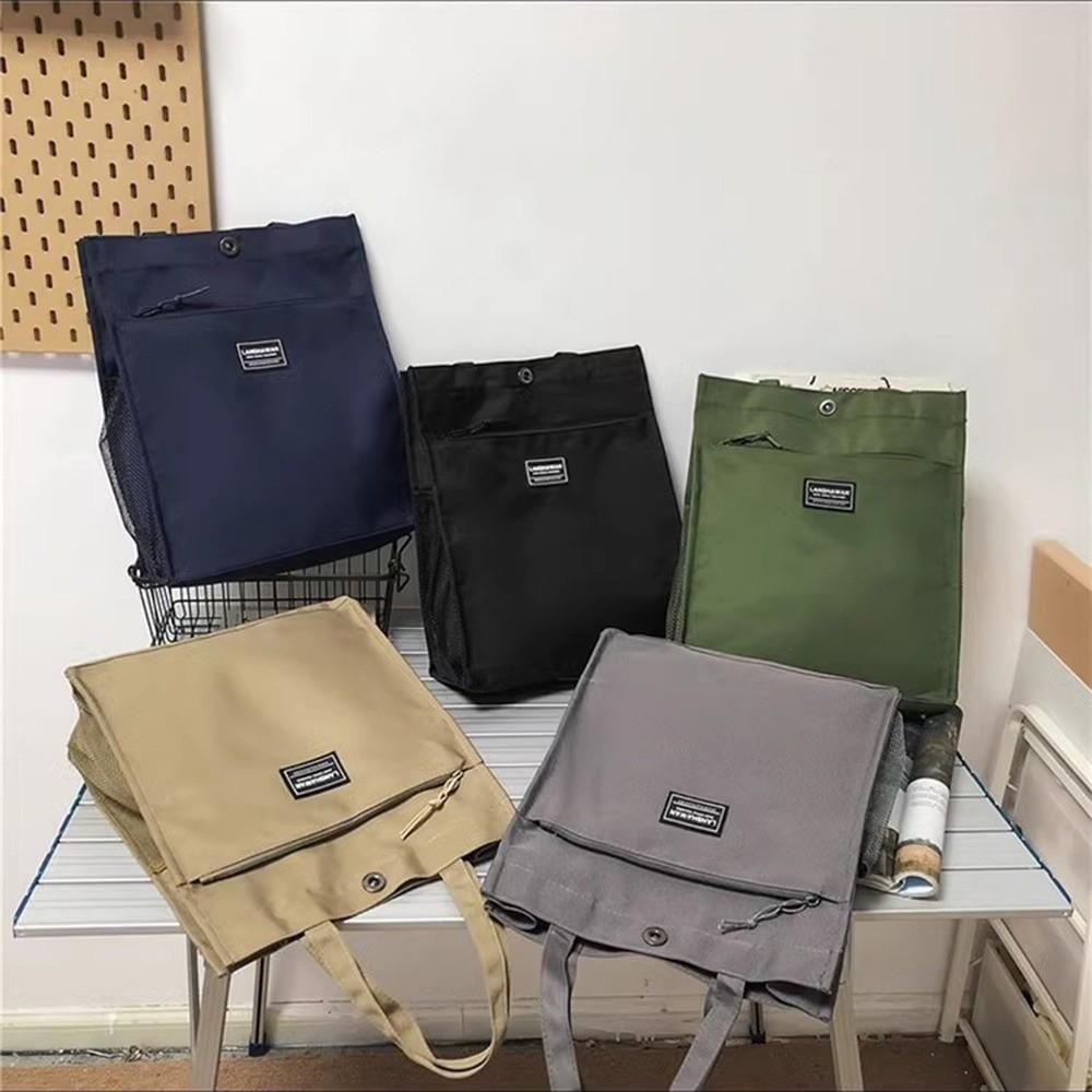 Große Kapazität Männliche Pendler-Tragetasche Oxford-Stoff Leichte Handtasche Tägliche Nutzung