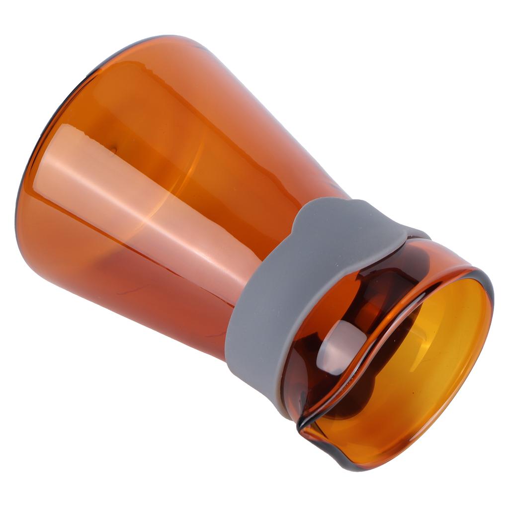 Cafetera Casera de Vidrio de Borosilicato Alto Cafetera de Goteo Hervidor con Escalas(marrón )