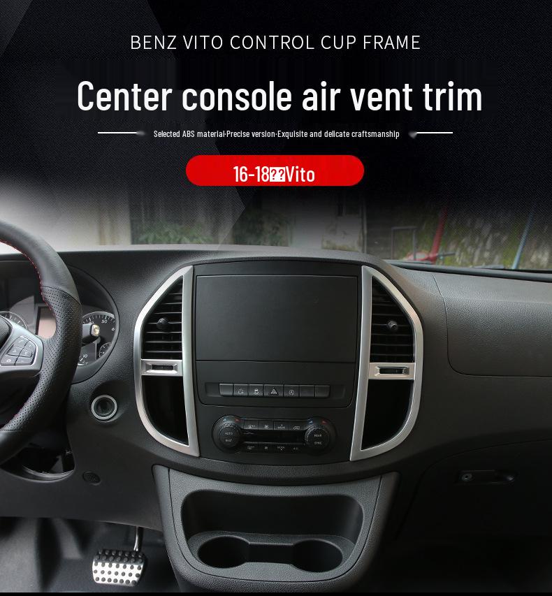 Viano/Vito Center Console Air Outlet & Navigation Trim Decoration Strip
