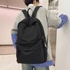 Schoolbag New Large-capacity Backpack Women's Ins Simple Backpack Korean High-value Schoolbag Double Shoulder Design Sense Niche Men