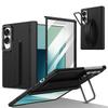 Elastic Wristband Phone Case For Samsung Z Fold 8 Fold8 Ultra Galaxy Z Fold 7 6 5 4 Camera Holder Front Glass Protect Cover