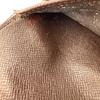 LOUIS VUITTON N61215 Trifold Damier leather Porte Tresor International Purse Brown leather unisex Used