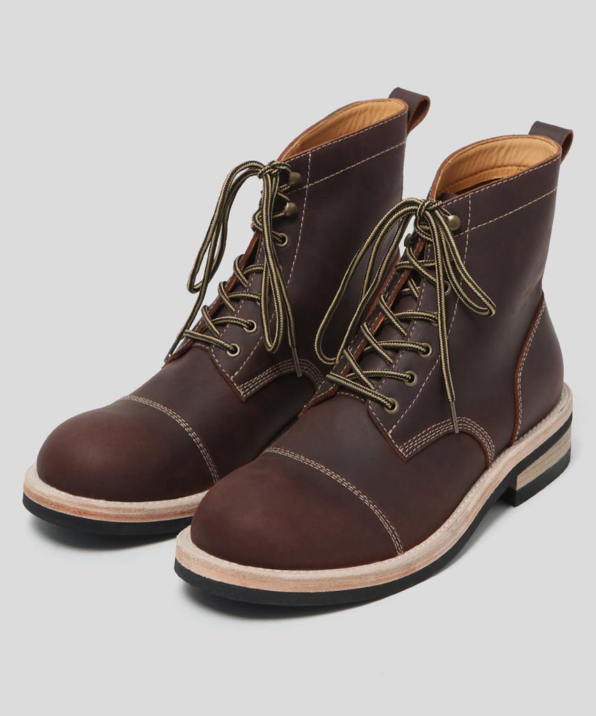 Wetheroad Wtrd5131 Savannah Oil Leather Ranger Walker Boots Chocolate Brown