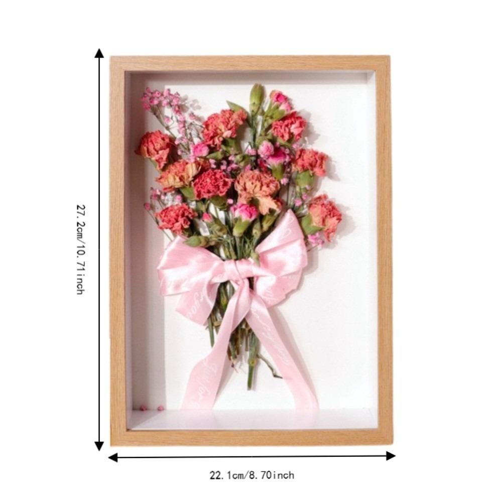 Density Board & Acrylic Shadow Box Frame HD Glass Framed Picture Frame Flower Pressing