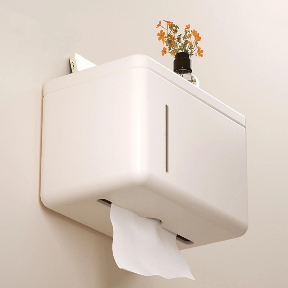 Rustproof Toilet Paper Holder Removable Paper Storage Holder  Toilet Paper Storage