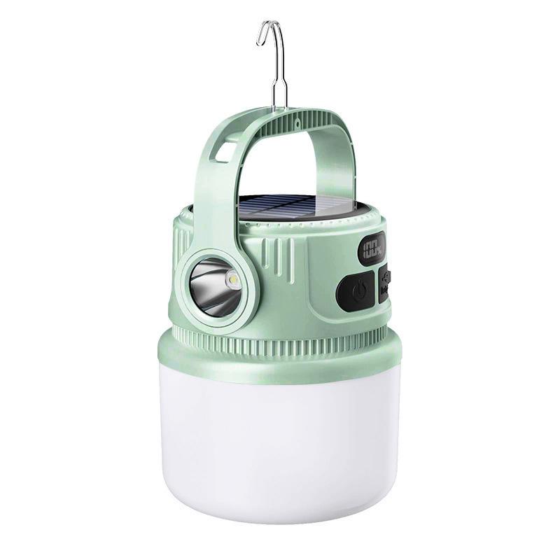 Solar-Powered Multifunctional Camping Light with USB Charging & Remote Control for Outdoor Use