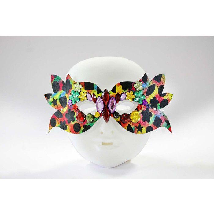 Masques à gratter - SPERENZA - Multicolore - Pour enfants à partir de 4 ans - Mixte - 4 modèles inclus