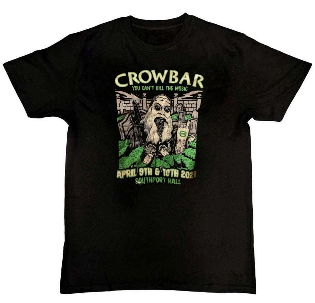 CROWBAR Band Graphic Print Mens T-Shirt L