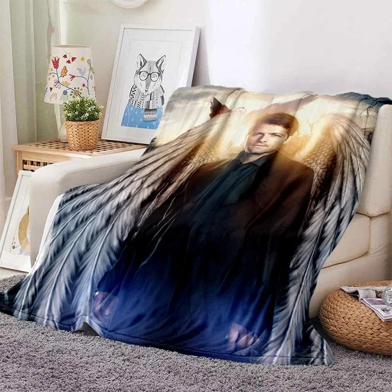 3D Print supernatural Blanket Soft Sofa Cover Throw Blanket Fleece Tapestry Lightweight Warm Bed Blankets for Bedroom Couch