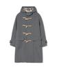 Yale Wool Blended Long Duffle Coat_Gray