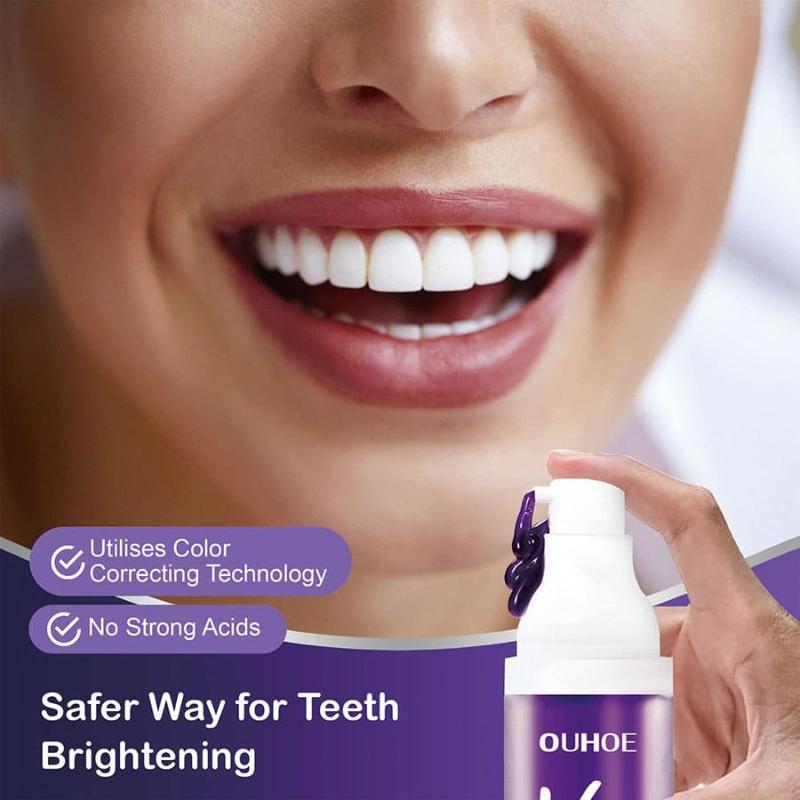 30ml Whitening Toothpaste, Cleans Teeth And Cares For Gums With Anti-stain Effect, Unisex