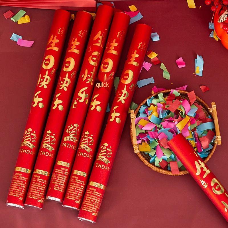 Handheld Streamer Confetti Cannons for Parties or Events