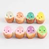 30pcs Luminous Mini Easter Chicken Egg Decorations Plastic DIY Crafts for Holiday Party Basket Filling