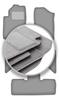 Gray Car Mats For: Nissan Pathfinder 7-seater (before Facelift) (2005-2010)