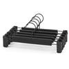 Trousers Hanger Rack Home Creative Mini Flocking Clothes Hanger Easy Hook Closet Organizer Hangers for Clothes Pants