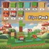 Mini Mario Scene Magnetic Building Blocks Set for Kids