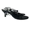 Lanvin (38) Sandalias de Mujer con Cordones Negras