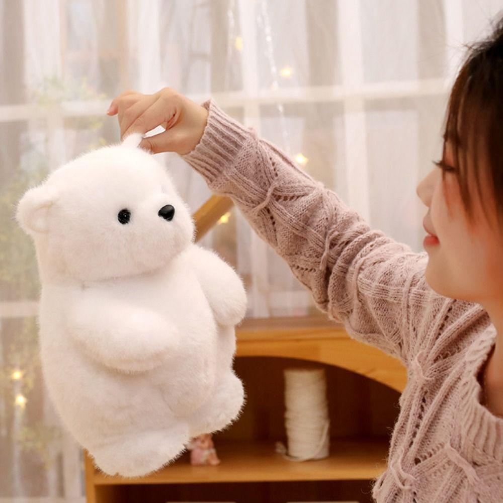 Fluffy Stuffed Small Penguin Doll Marine Animal Penguin Plush Doll Polar Bear Plush Toy Kid Gift