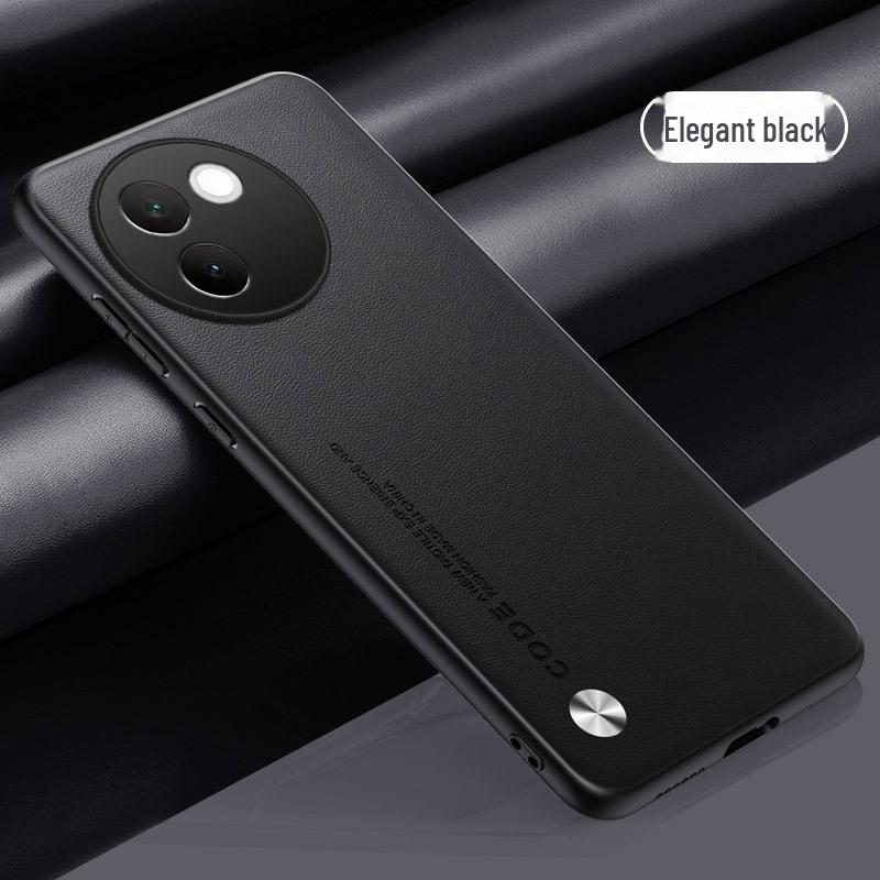 Vivo V30e Leather Carbon Fiber Kevlar Protective Cover - All-Inclusive Case for V23, V30Pro, V25