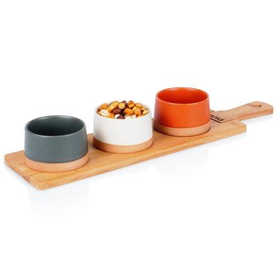 Ceramic Snack Bowls 48 Cm 4 Pcs.