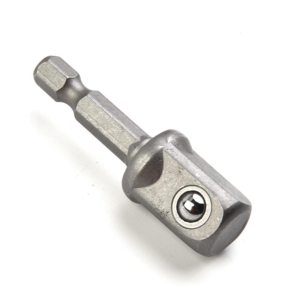 Socket Adapter Bit Adapter 1/2 3/8 1/4 2/3/8pcs Drill