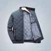 Men's Winter Thickened Velvet Jacket - Warm, Windproof, Stand Collar Coat