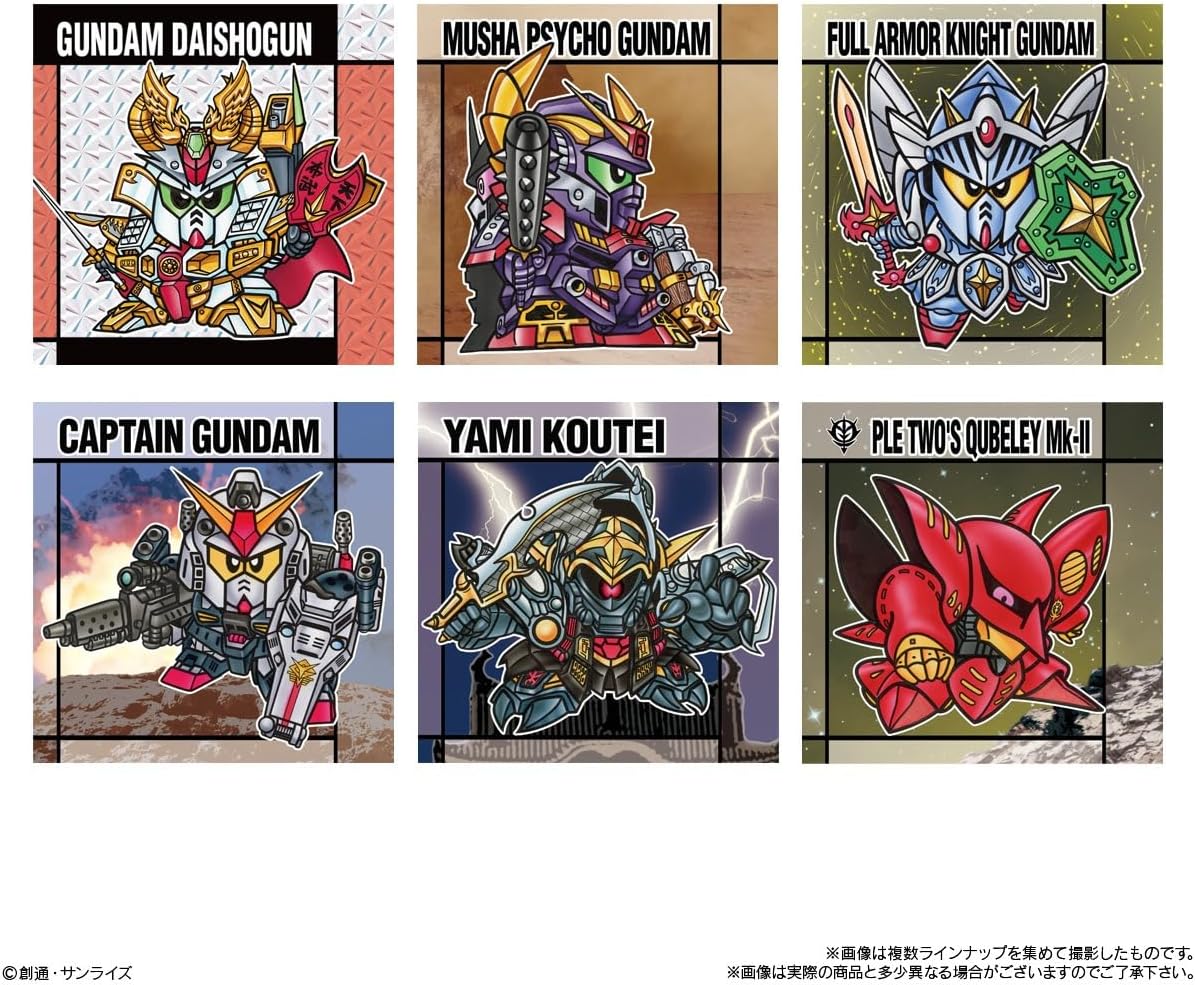 

Original SD Gundam Snack II Box 20-Pack (Candy Toy)