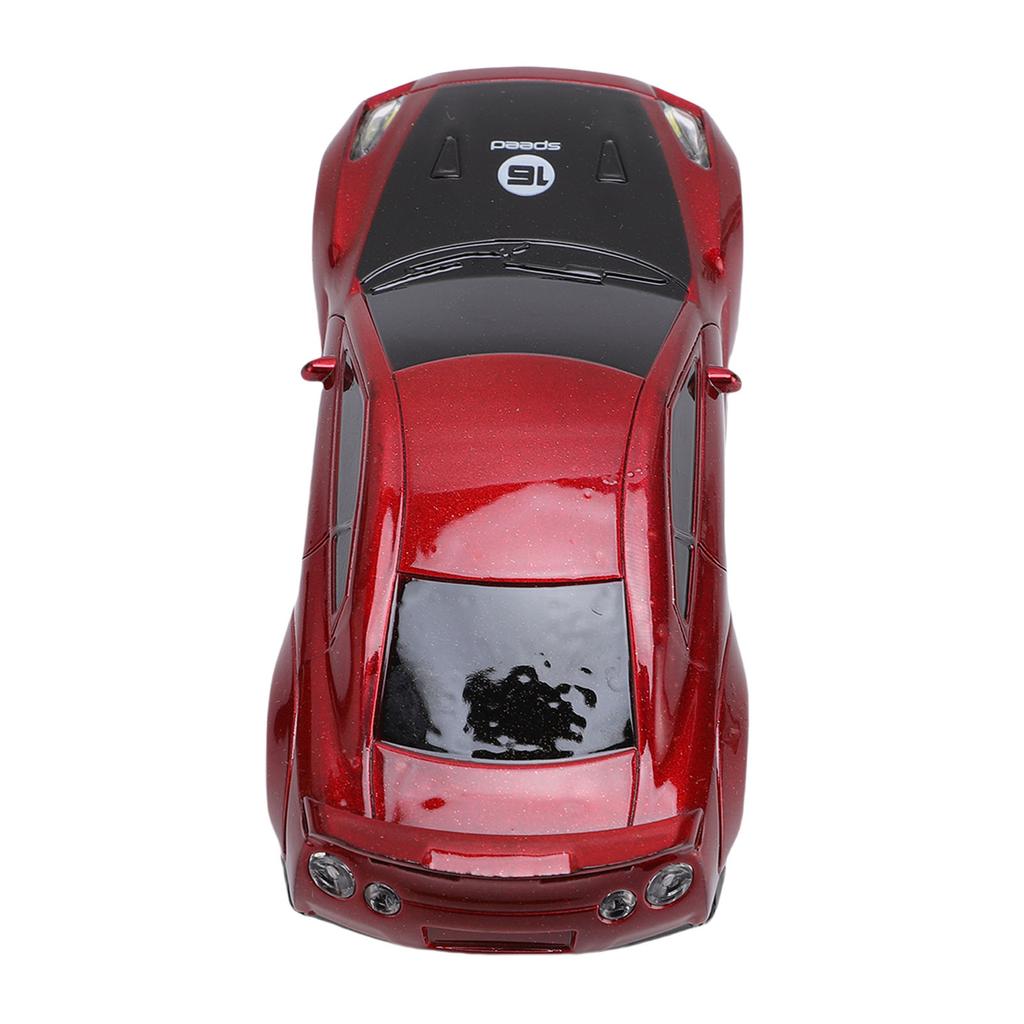 1:43 Scale RC Drift Car with Lights 4WD High Speed Remote Control Racing Sports Car Toy for Kids Adults Teen Red