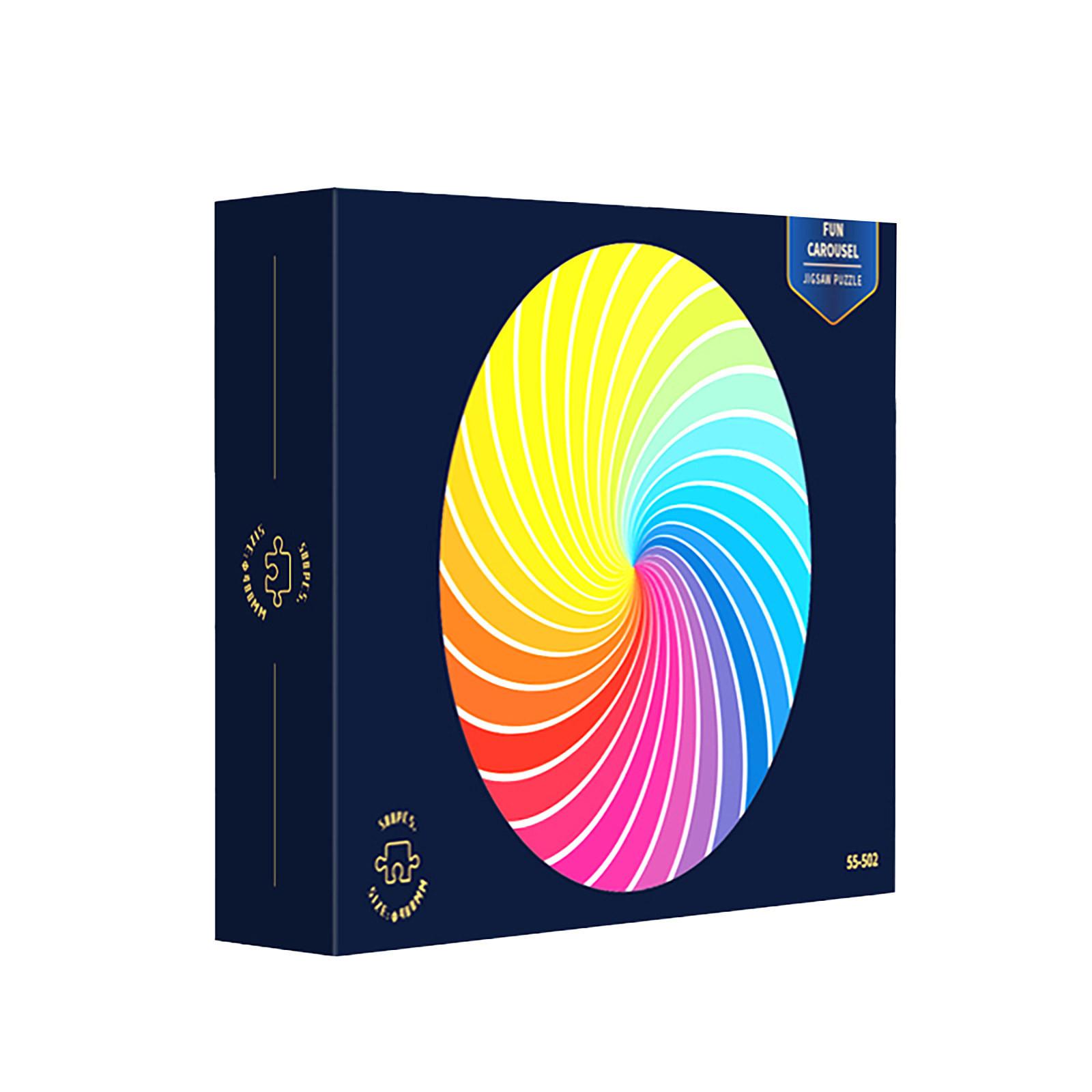 

500 штук бумажные цветные плоские круглые пазлы для взрослых декомпрессионные игрушки