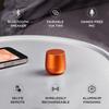 LEXON Chrome Series 3W Mini Portable Bluetooth Speaker with Wireless TWS and Selfie Button Metallic Purple MINO+ Charging, USB-C Charging, Technology,