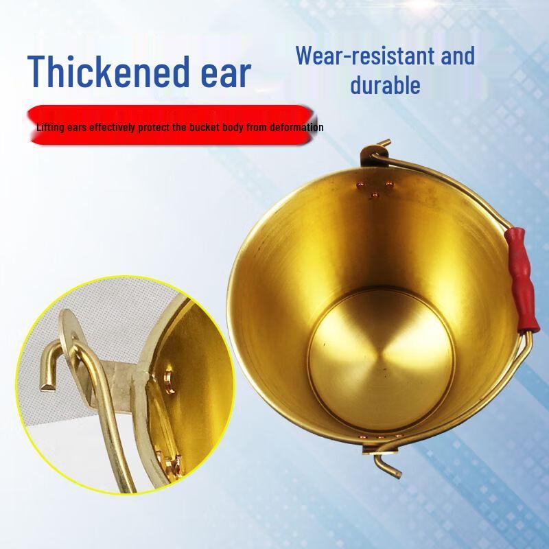 Zhan Ren Zhe 10L Explosionsgeschützter Kupfer-Mehrzweckeimer